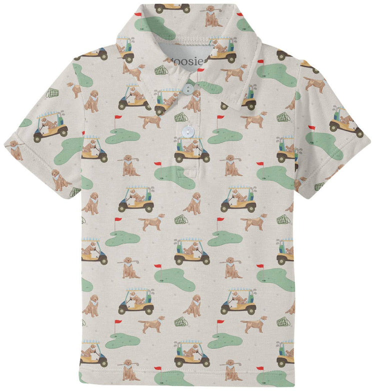 Barks & Birdie Polo Shirt ONE 5T LEFT