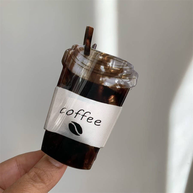 Iced Coffee Hair Clip PRE-ORDER