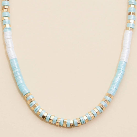 Blue Beaded Necklace