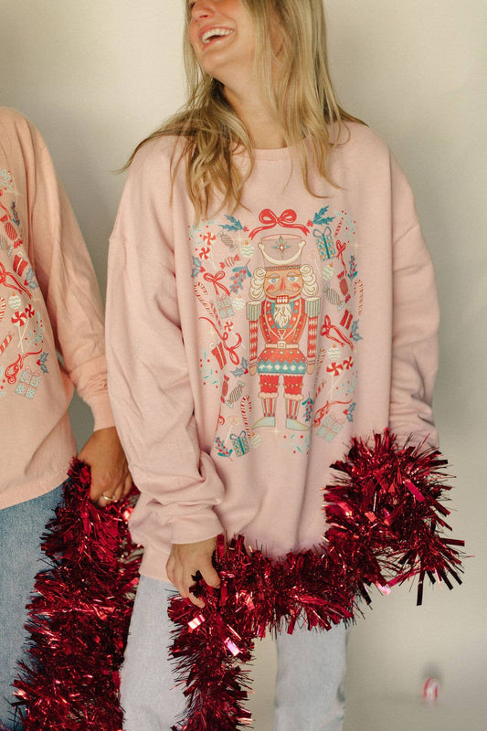 Whimsical Nutcracker Christmas Sweatshirt