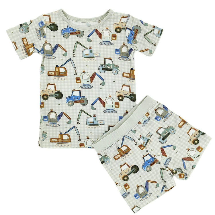 Construction Crew Bamboo Shorts Set PRE-ORDER 3/29