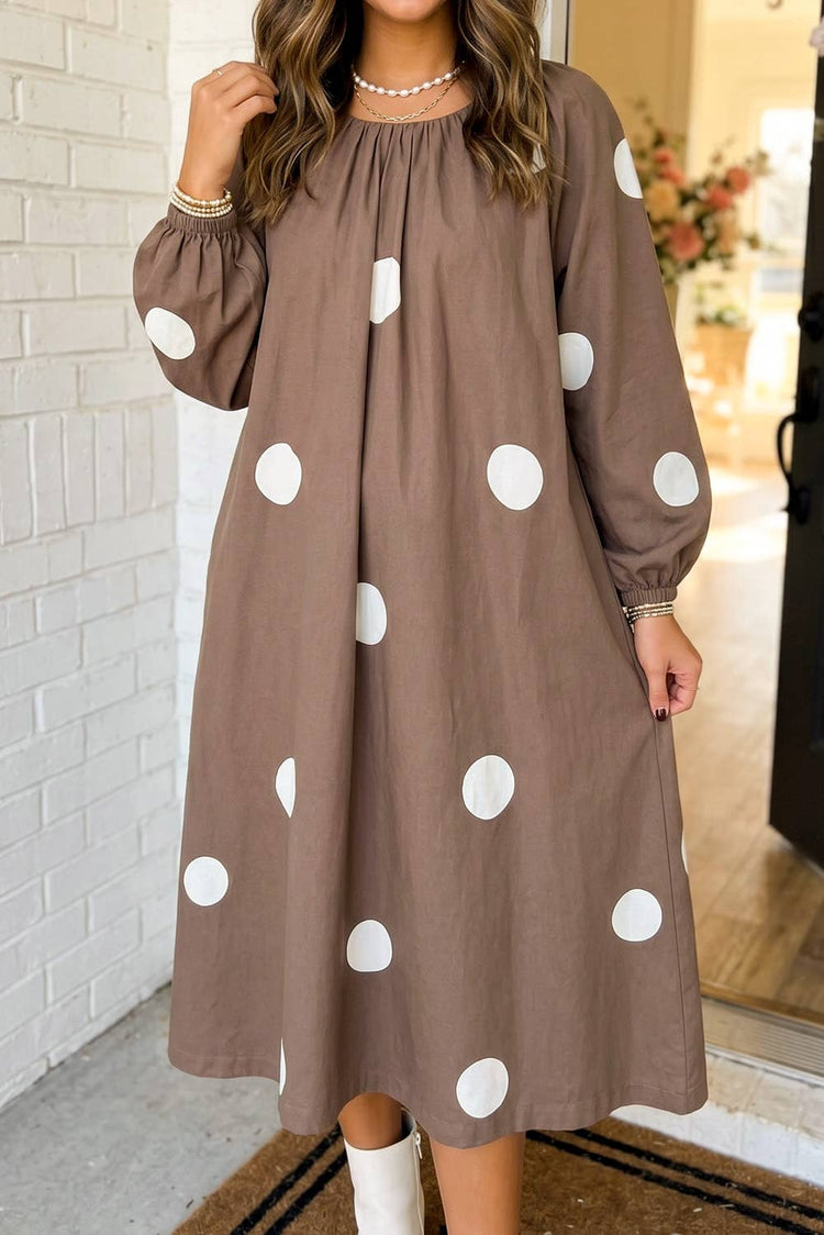 Pretty in Polka Dots Midi Dress PRE-ORDER