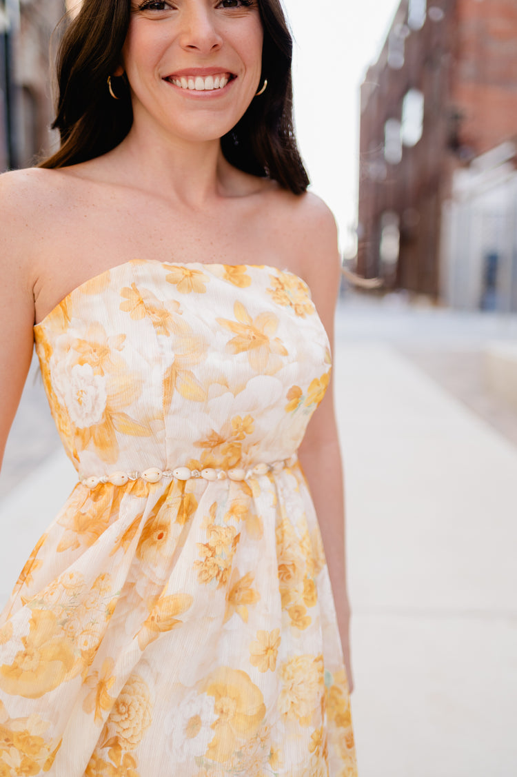 Bed of Flowers Floral Dress
