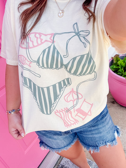Tans Lines Forever Tee