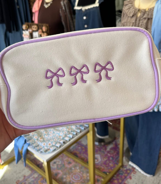 Lilac Beauty Bag