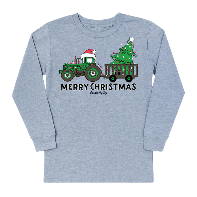 Merry Christmas Tractor Tee