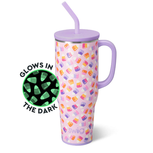 Candy Corn Glow in the Dark Tumbler
