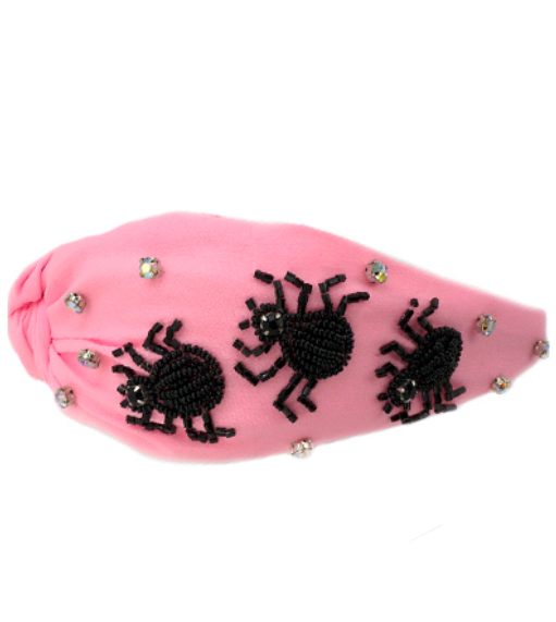 Spider Beaded Head Band