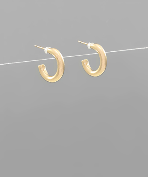 15mm Gold Dipped Hoops