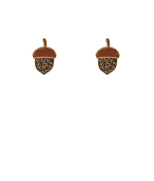 Thanksgiving Acorn Studs