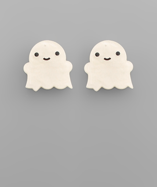 Smile Ghost Earrings
