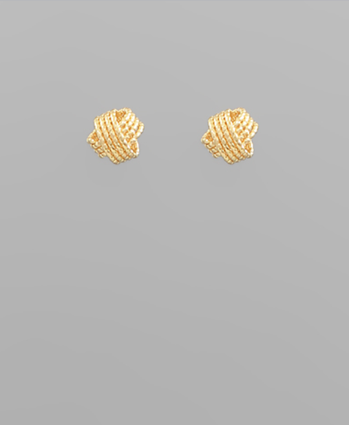 Crossed Textured Metal Studs