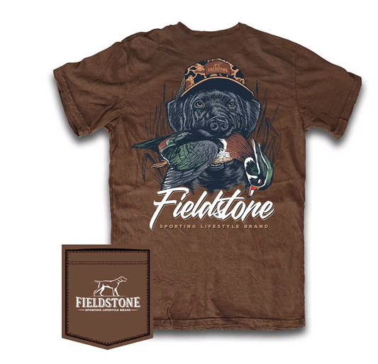 Lab Woodie Chocolate Kids Tee