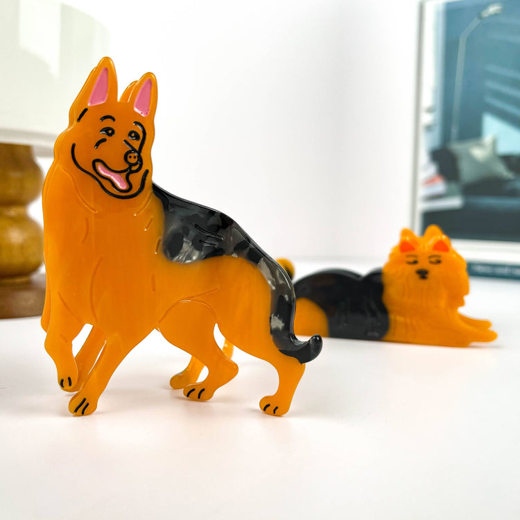German Shepherd Hair Clip PRE-ORDER