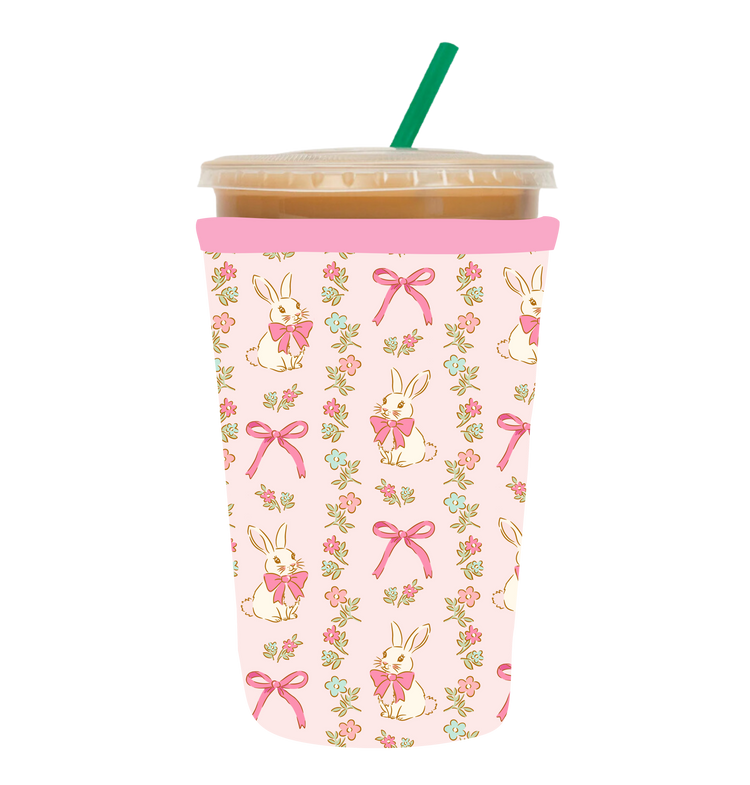 Bunny Bows Coffee Sleeve