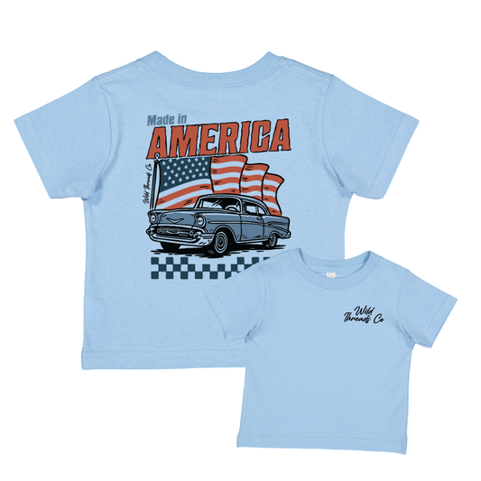 Made In America Classic Car Tee