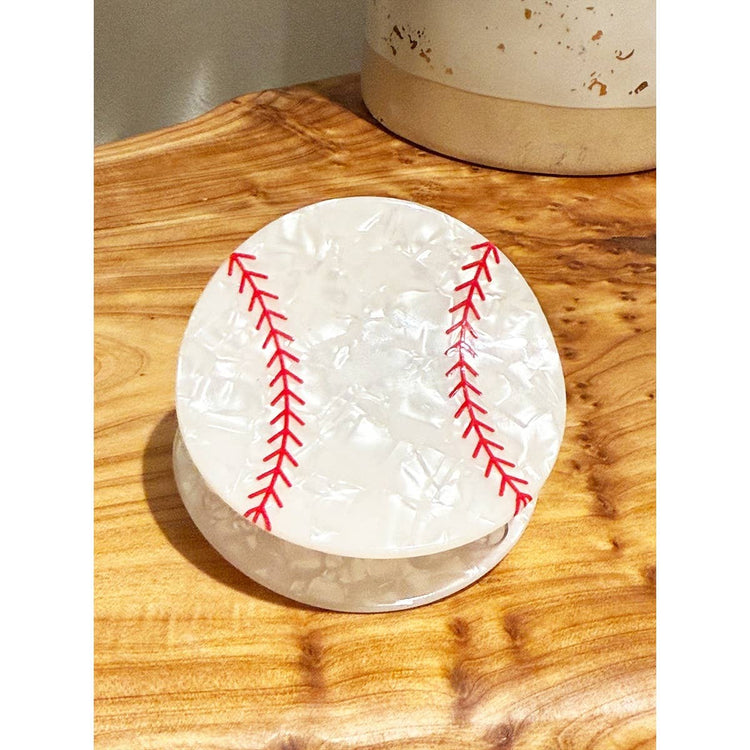 Sports Ball Hair Claw Clip