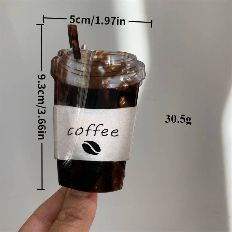 Iced Coffee Hair Clip PRE-ORDER