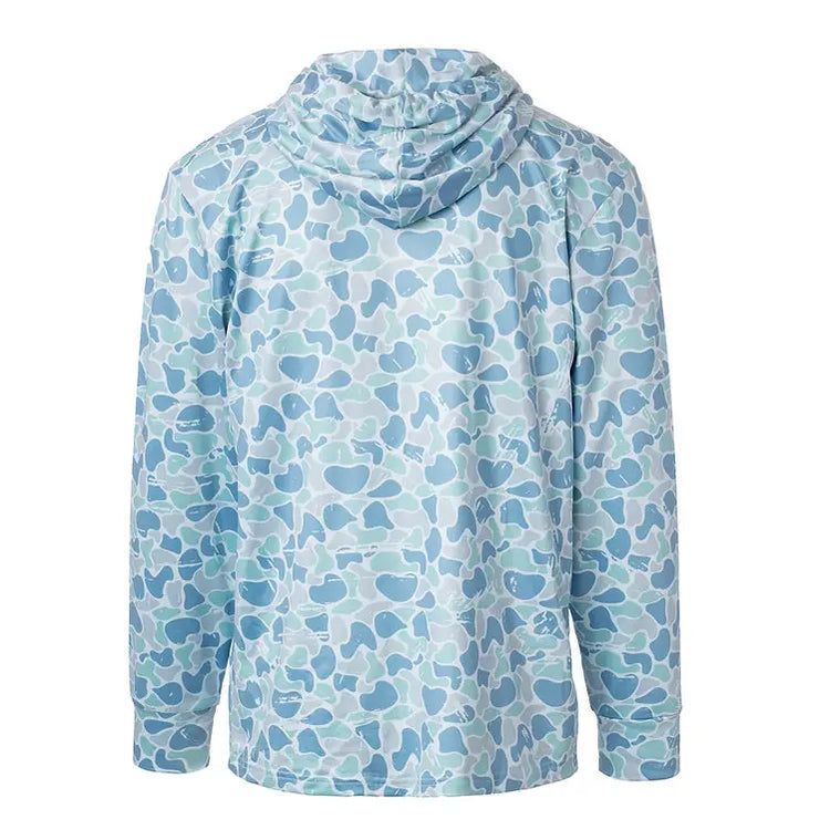Youth Saltwater Camo Performance Hoodie