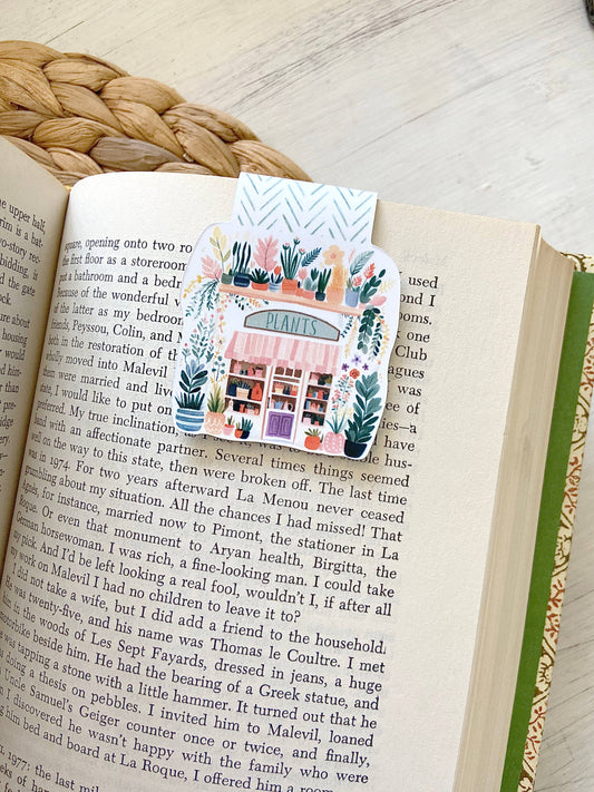 PRE-ORDER 12/1 ETA Plant Shop Magnetic Bookmark