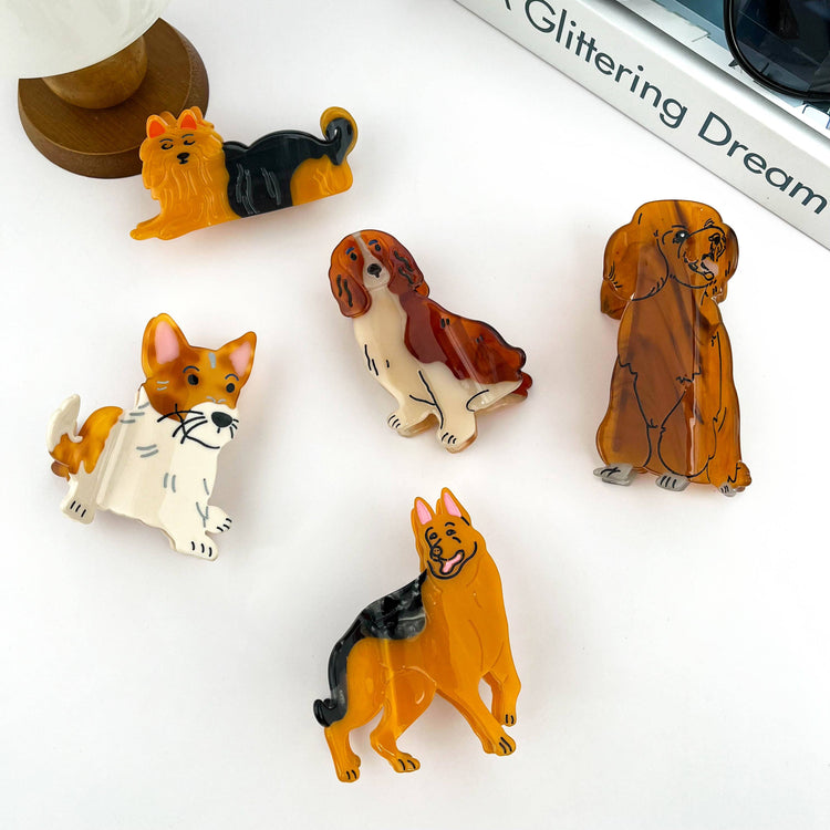 German Shepherd Hair Clip PRE-ORDER