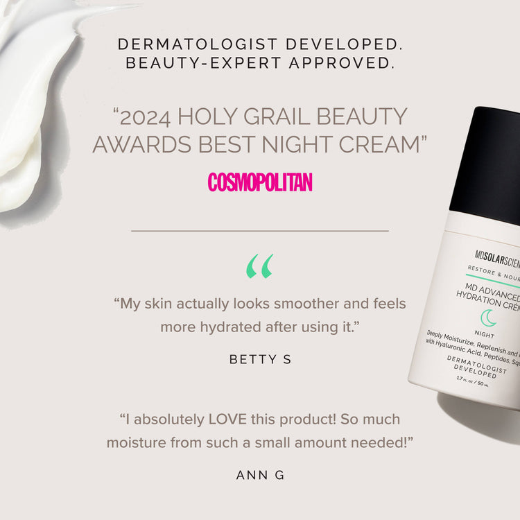 MD Advanced Hydration Nighttime Anti-Aging Crème