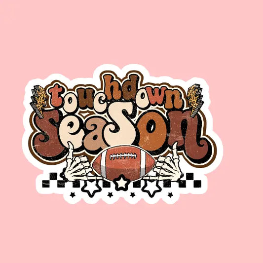 Touchdown Season Sticker