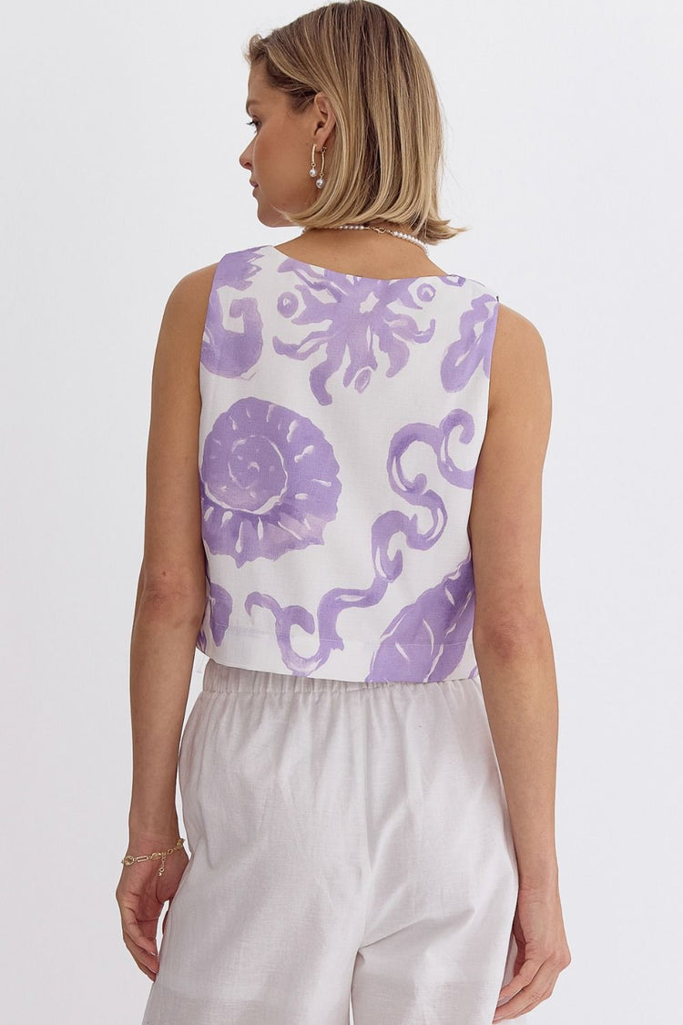 Seashell State of Mind Blouse  ONE S LEFT