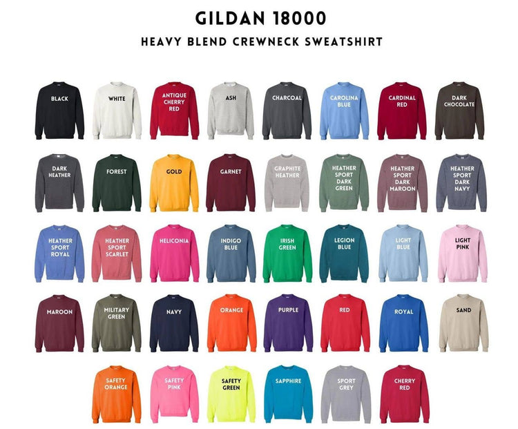 Christmas Highland Cows Embroidered Crewneck