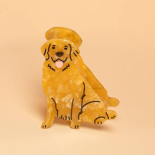 Golden Retriever Hair Clip