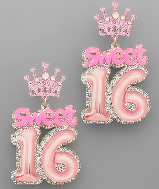 Sweet 16 Earrings